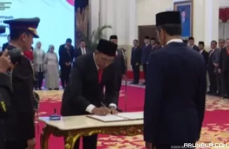 Presiden Jokowi Lantik Tiga Kepala Lembaga Pemerintah