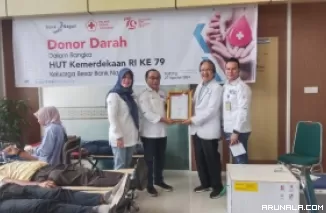Rayakan HUT ke-79 RI, Bank Nagari Aksi Donor Darah