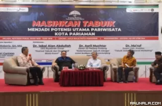 Sebagai Keynote Speaker Roberia: Tabuik Pariaman Merupakan Tabuik Budaya dan Tabuik Wisata