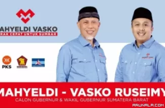 Segera Mahyeldi-Vasco Deklarasi di Dua Kota