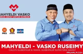 Selasa ini, Pasangan Mahyeldi-Vasco Daftar ke KPU Sumbar