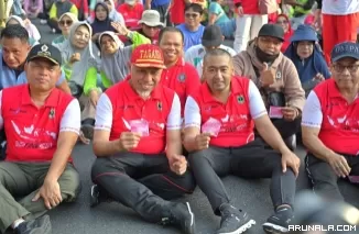 Semarakkan HUT RI, Gubernur Imbau Warga Kibarkan Merah Putih Sebulan Penuh