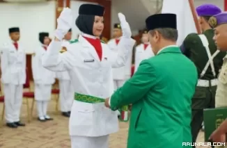 Unand Kukuhkan 31 Anggota Paskibraka