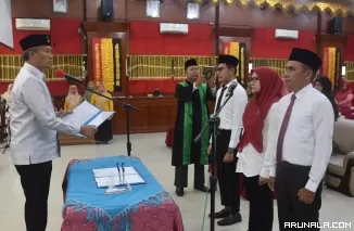 3 Pj Eselon III dan Puluhan Guru PPPK Kota Pariaman Dilantik