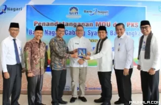 Bank Nagari dan UIN Mahmud Yunus Batusangkar Jalin Kerja Sama Strategis