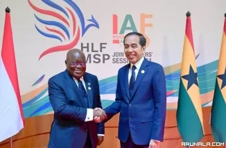 Bertemu Presiden Ghana, Presiden Jokowi Soroti Kerja Sama Kesehatan dan Energi