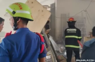 Gudang Dilantai Dasar Gedung Hotel UNP Terbakar