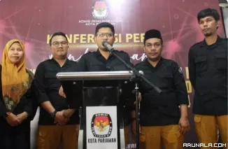 Pasangan Bakal Calon Wwako dan Wawako Pariaman Tiga Pasang