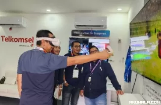 Telkomsel Hadirkan Showcase 5G di PON XXI Aceh-Sumut 2024