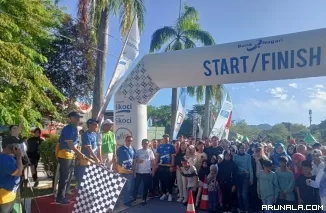 Unand Run, Jalan Sehat dan Fun Bike Semarak, Rektor Efa: Unand Hadir untuk Masyarakat