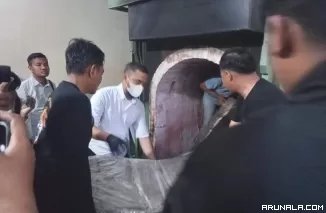 624.507 Kg Ganja Hasil Tangkapan Dimusnahkan BNNP Sumbar