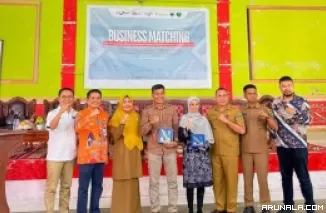 Bank Nagari Bersama OJK Sumbar Gelar Business Matching di Pessel