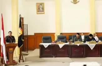 Pj Sekko Pariaman Sampaikan Jawaban Pandangan Fraksi Tentang RAPBD P Tahun 2024