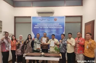 Inisiasi Perumahan Syariah, Bank Nagari Jalin Kerja Sama dengan SMF dan PWPM Sumbar