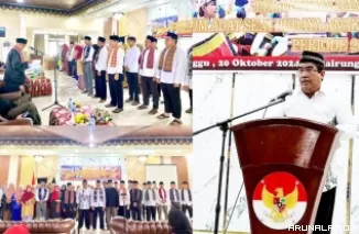 Pengurus Fasbana Pariaman yang Baru Dikukuhkan