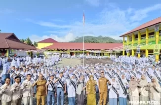 Pertama di Indonesia, 150 Duta KIP Tingkat Siswa Dikukuhkan di Pasaman