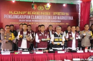 Polri Bongkar Jaringan Produksi Narkoba Senilai Rp 1,5 Triliun di Bali
