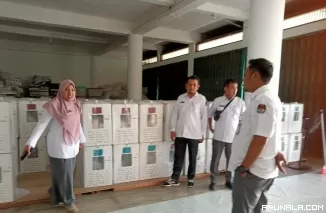 Selasa Esok, KPU Kota Pariaman Distribusikan Logistik Pilkada