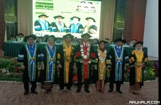 Unand Kukuhkan Empat Guru Besar dari Fakultas Pertanian dan FMIPA