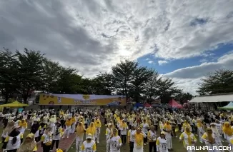 World Diabetes Day, Tropicana Slim Bersama Warga Padang Kampanyekan #Hands4Diabetes