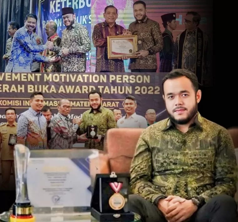 Fadly Amran, satu dari beberapa tokoh Sumbar yang dapat penghargaan KIP dari KI Sumbar. IST