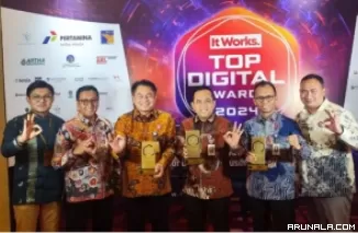 Bank Nagari Raih Tiga Penghargaan TOP Digital Award 2024
