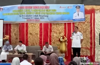 Camat Lubeg Sosialisasikan Sistem Pengelolaan Sampah Swakelola