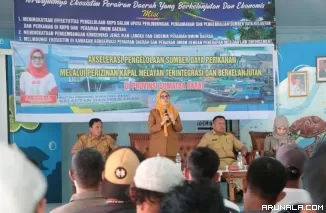 DKP Sumbar Sosialisasikan Perizinan Kapal dan Sertifikasi Hak Atas Nelayan