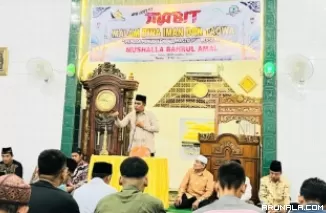 Gelar Mabit, Remaja Musala Bahrul Amal Diapresiasi Camat Lubeg