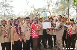 GPP IV Kwarcab 16 Pramuka Kota Pariaman Ditutup, SMKN 3 Pariaman Juara Umum