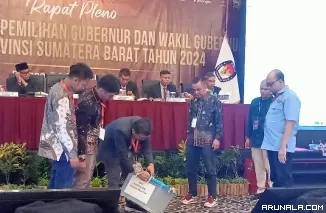KPU Sumbar Mulai Pleno Penetapan Hasil, Form D Hasil jadi Perhatian