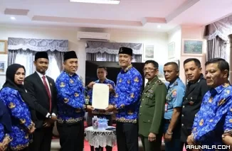 Pemko Pariaman Terima Sertifikat Aset dari BPN
