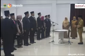 Pemprov Sumbar Lantik Pejabat Administrator dan Pengawas