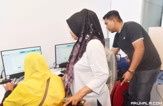 Pj Wako Pariaman Fasilitasi Calon PPPK Ikuti Simulasi CAT