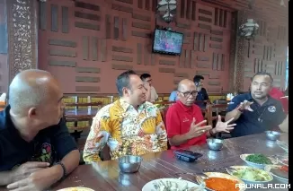 Rahmat Saleh Tampung Aspirasi PJKIP Sumbar Soal Reward bagi BP Informatif