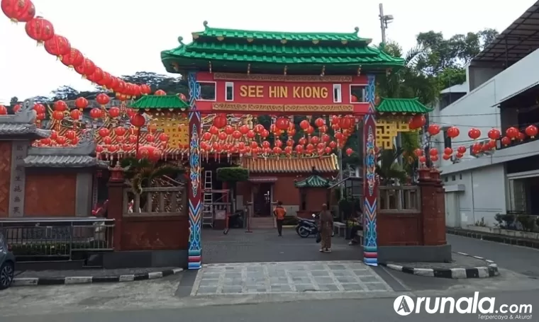 Klenteng See Hin Kiong berada di Kota Tua Kota Padang. (dok : arunala.com)