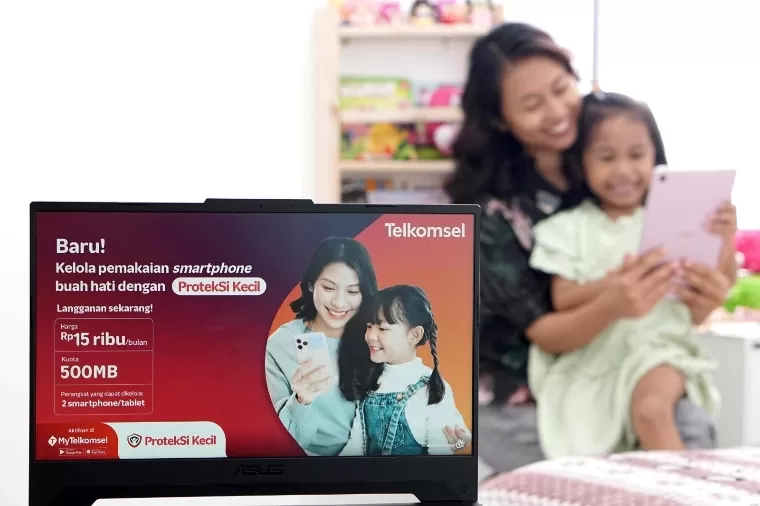Dengan ProtekSi Kecil, orang tua dapat dengan mudah menyaring konten berbahaya, membatasi waktu penggunaan internet, serta menerima laporan aktivitas daring anak secara berkala. IST