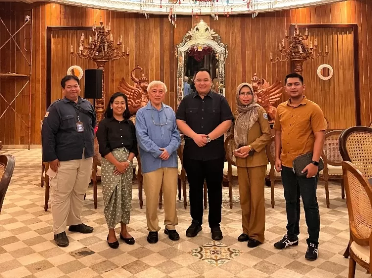 Wakil Ketua DPRD Sumbar, Nanda Satria saat kunker ke UPK Kota Tua Jakarta beberapa hari lalu. IST
