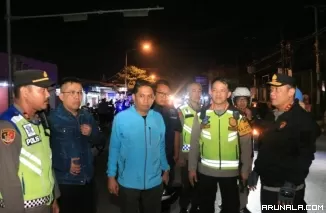Kapolda Sumbar Ikut Patroli Gabungan Cegah Tawuran dan Balap Liar di Kota Padang