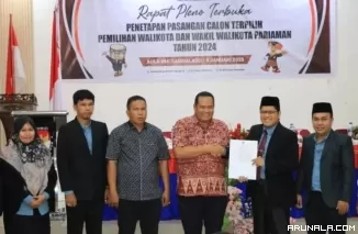 Yota Balad -- Mulyadi Ditetapkan Jadi Wali Kota dan Wakil Wali Kota Pariaman Terpilih