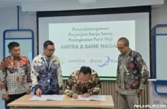 Bank Nagari-AMITRA Jalin Kerja Sama Pembiayaan Haji dan Umrah