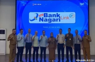 Bank Nagari Resmi Re-Branding Lapau Nagari jadi Agen Bank Nagari Link