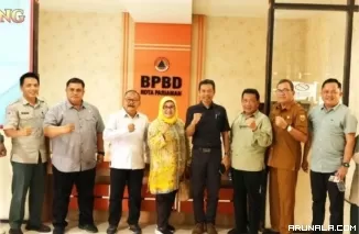 BPBD Pariaman Bahas Kondisi Rawan bersama DPRD Sumbar