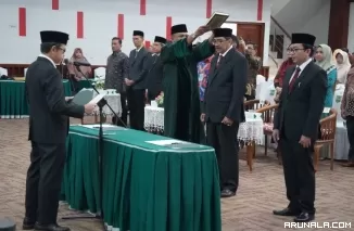 Dekan FK dan Faperta Dilantik, Rektor Unand Tekankan Efisiensi Anggaran tanpa Kurangi Pelayanan