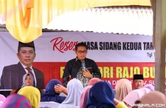 Evi Yandri Rajo Budiman Bantu Dua Musala di Batipuah Panjang