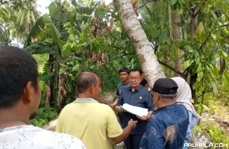 Saat Reses, Beny Saswin Survei Irigasi Sungai Abang Dalam, Lubuk Alung