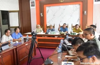 Wawako Pariaman, Mulyadi Pimpin Rapat Penajaman Visi Misi untuk RPJMD