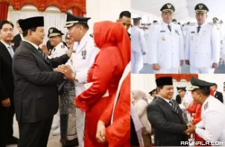 Yota Balad-Mulyadi Resmi Jabat Wali Kota dan Wakil Wali Kota Pariaman
