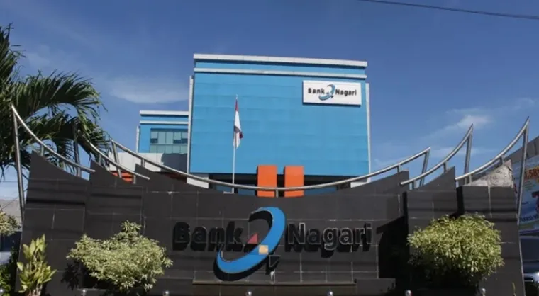 Kantor Pusat Bank Nagari Jalan Pemuda No 21 Kota Padang. IST