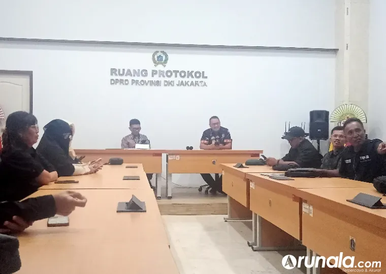 Rombongan wartawan dari FWP DPRD Sumbar saat kunjungi Sekretariat DPRD DKI Jakarta, Kamis siang (13/3/2025). (dok : arunala.com)